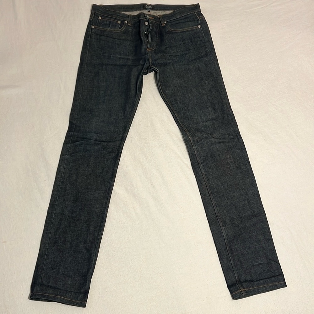 A.P.C. Petit Standard Droit Etroit Black Jeans
